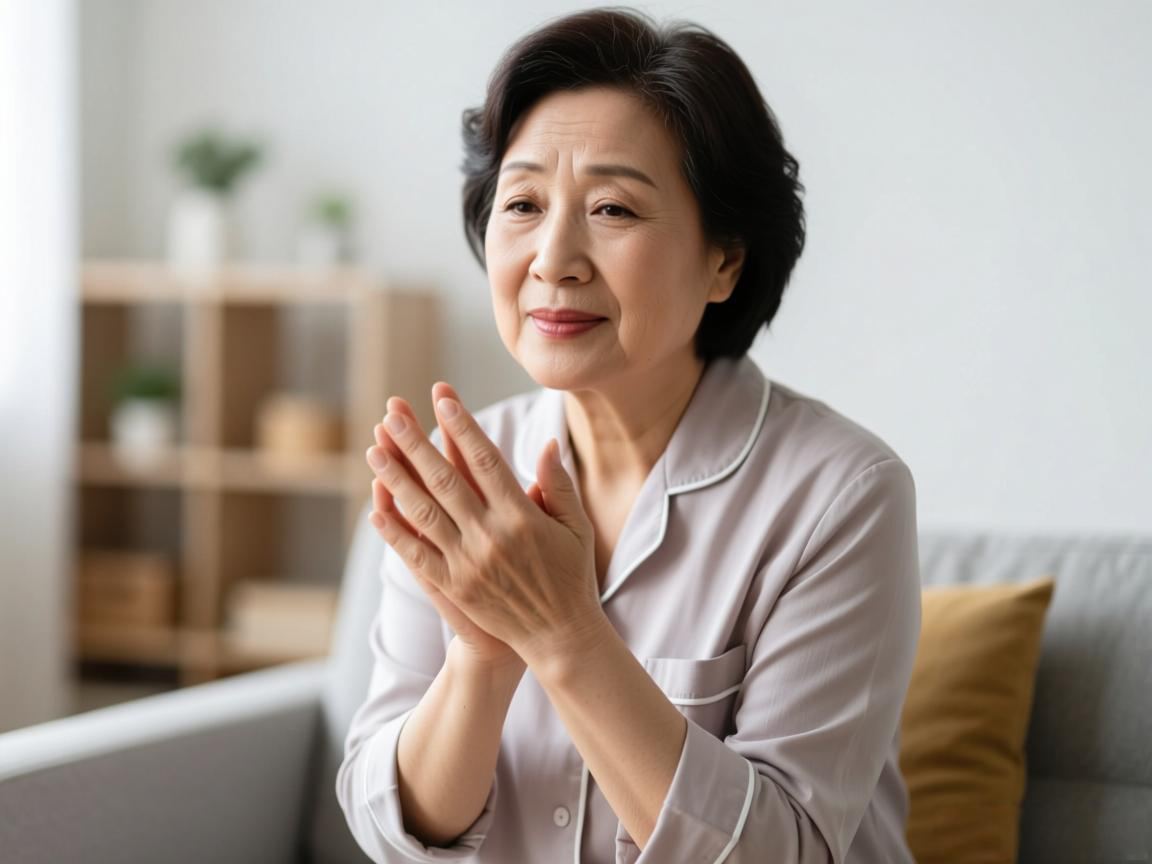 中年女性晨起指关节痛?三招缓解!