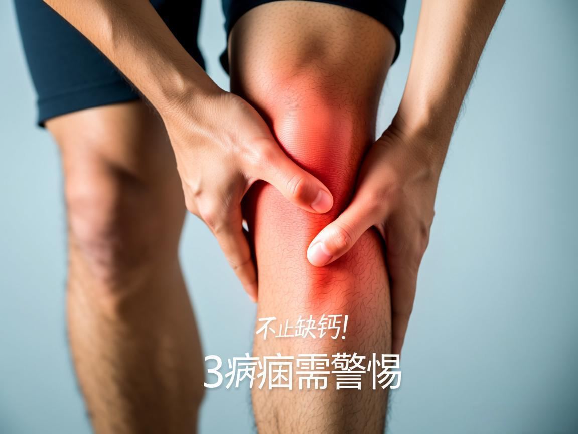 小腿抽筋不止缺钙!3大病因需警惕