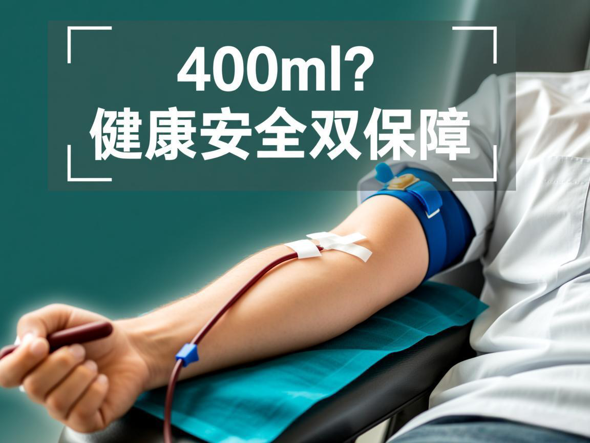 献血为何限400ml?健康安全双保障