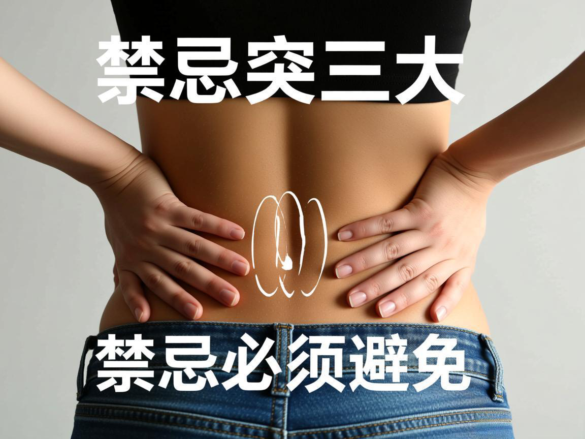 腰突三大禁忌必须避免