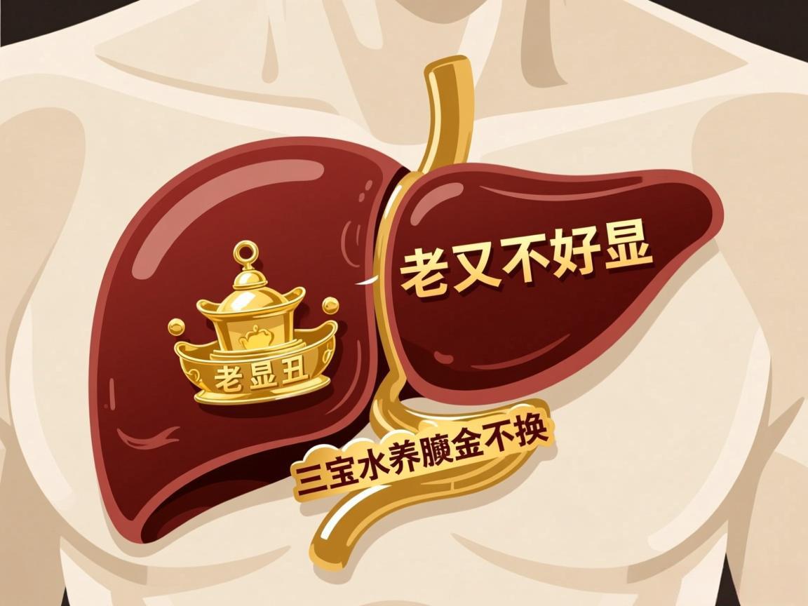 肝不好显老又显丑,三宝水养肝金不换