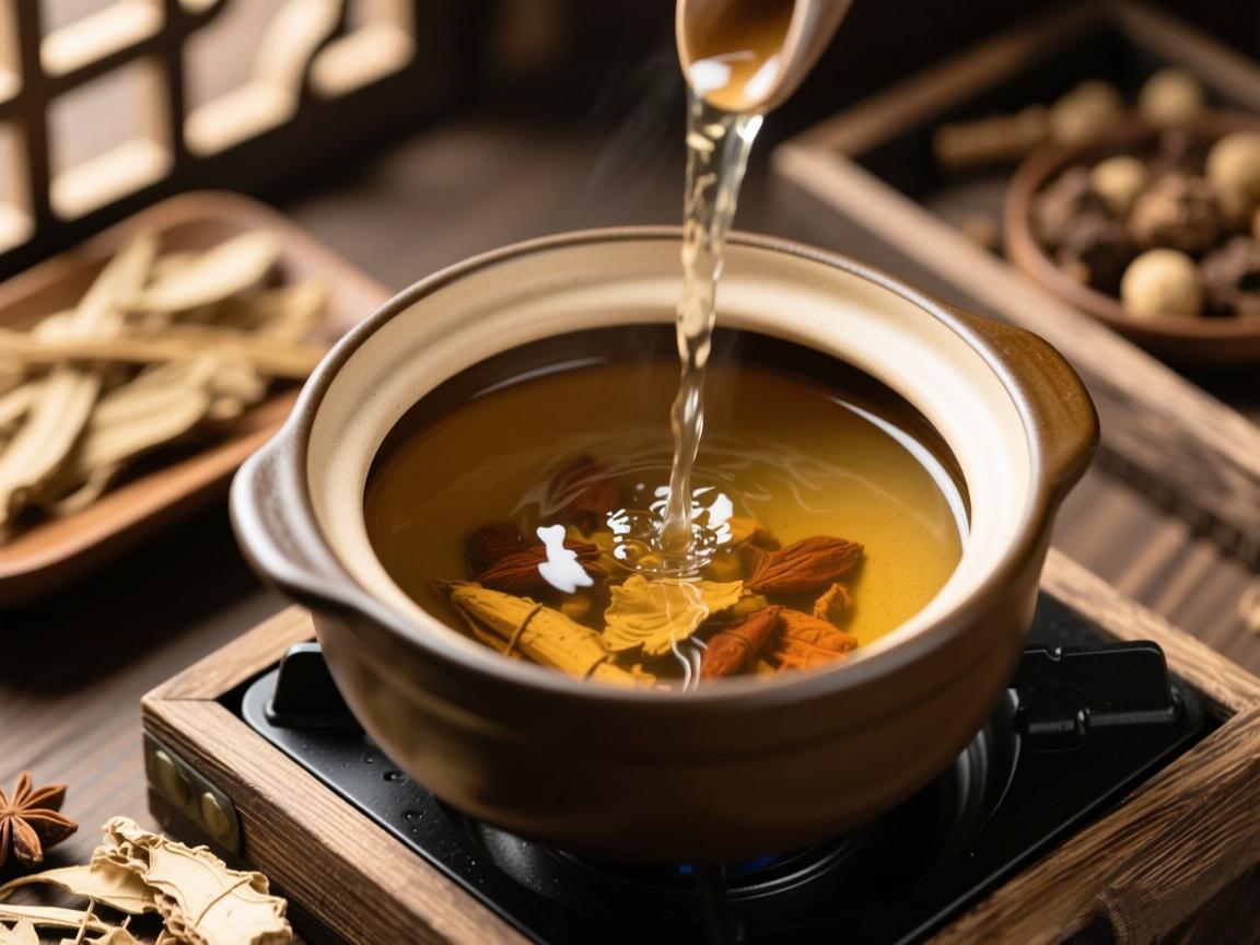 三味中药煮水缓解腰突