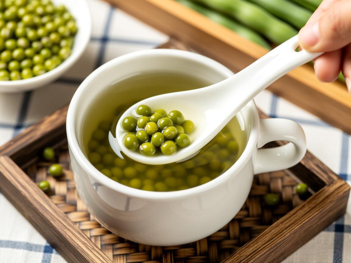 绿豆三宝煮水喝,调理小毛病