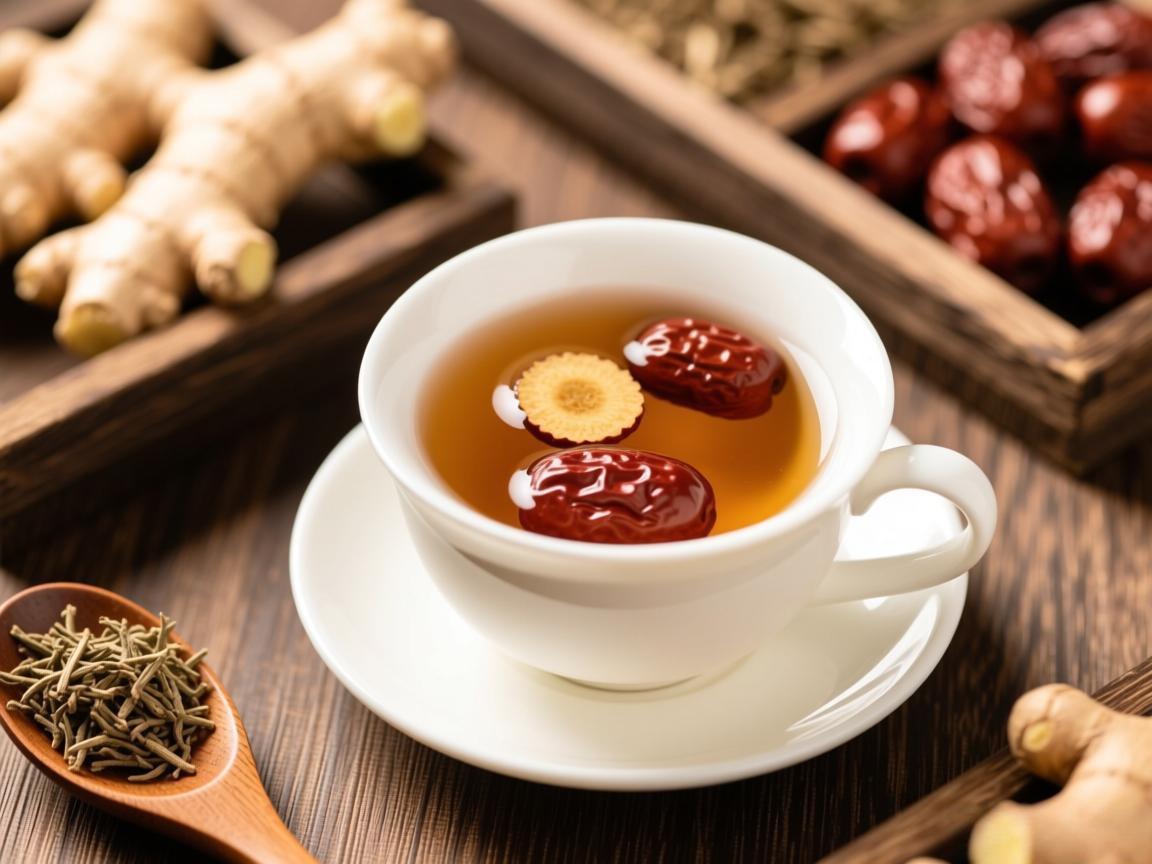 姜枣茶暖胃止痛土方子