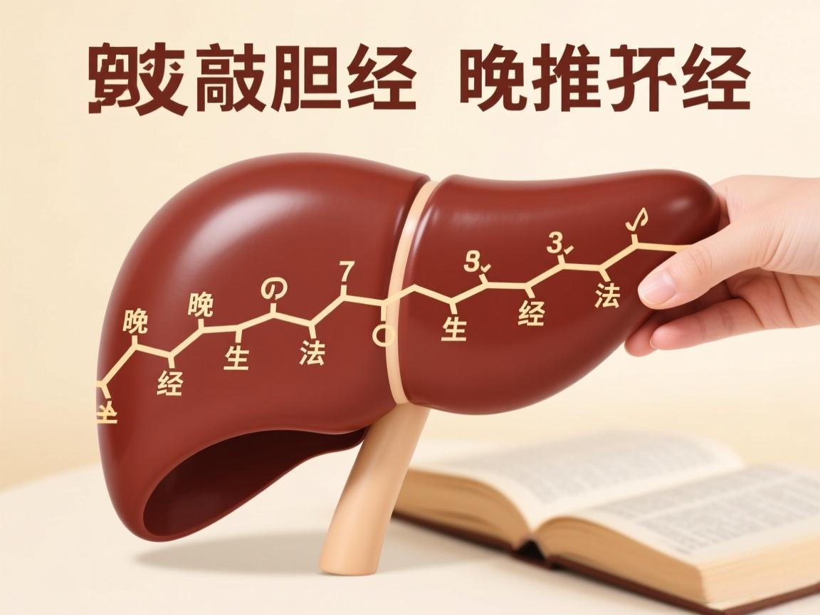 早敲胆经晚推肝经养生法