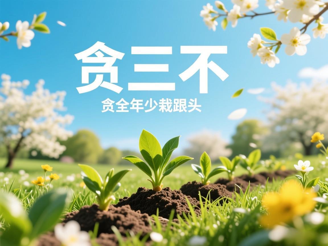 春季三不贪，全年少栽跟头