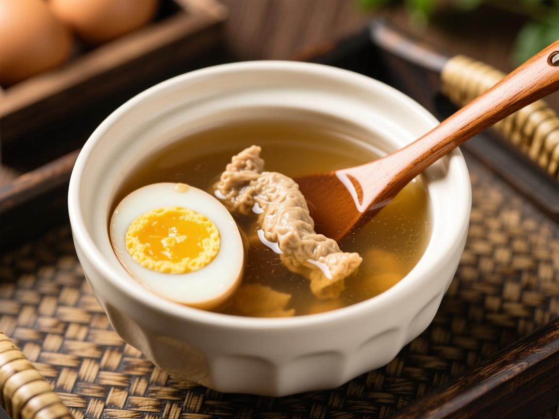 脾胃虚弱喝这汤,鸡蛋煮着吃