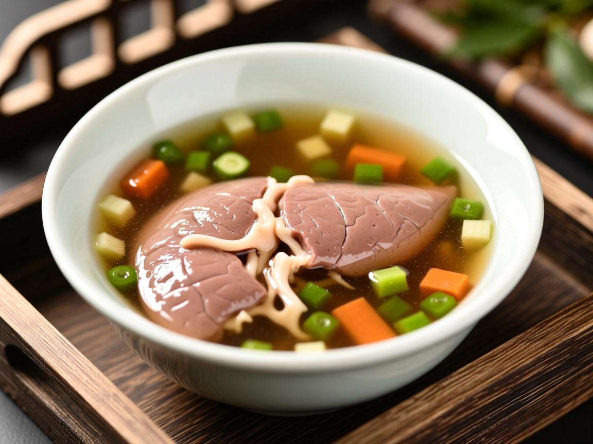一碗汤调肝明目止抽筋