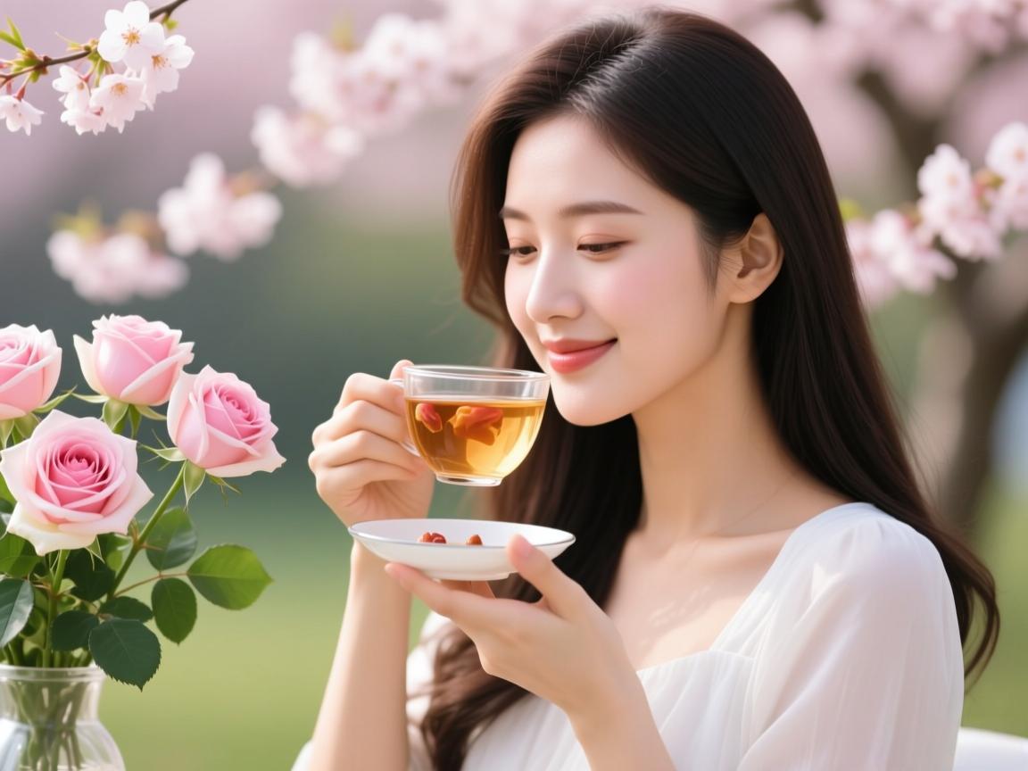 立春后女性喝玫瑰花茶的好处
