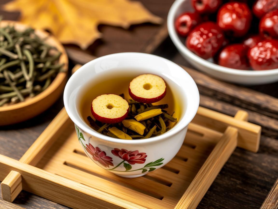 秋季易感冒姜枣紫苏茶