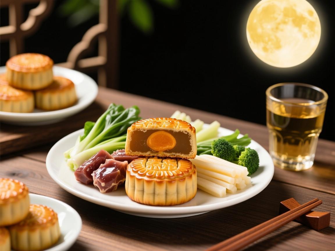 中秋健康三记:荤素搭配、月饼适量、饮酒适度