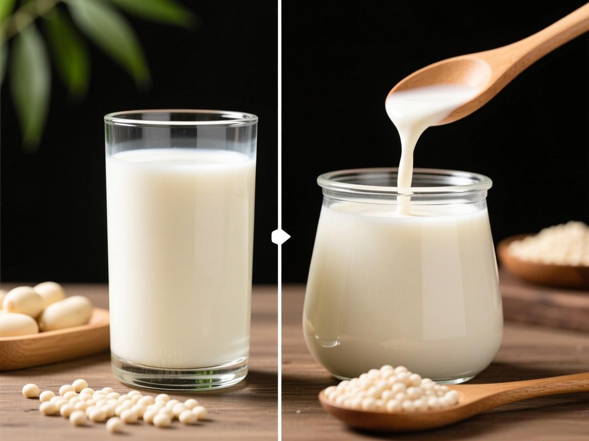 牛奶与豆浆营养对比分析