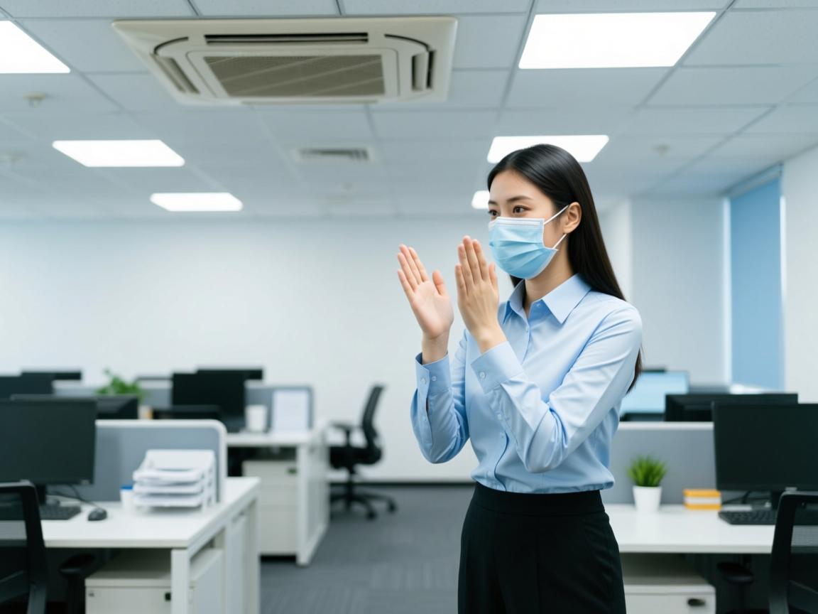 办公室开空调会传染肺炎吗