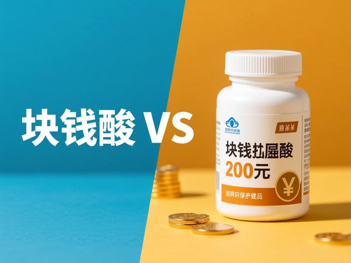 2块钱叶酸 vs 200元保健品