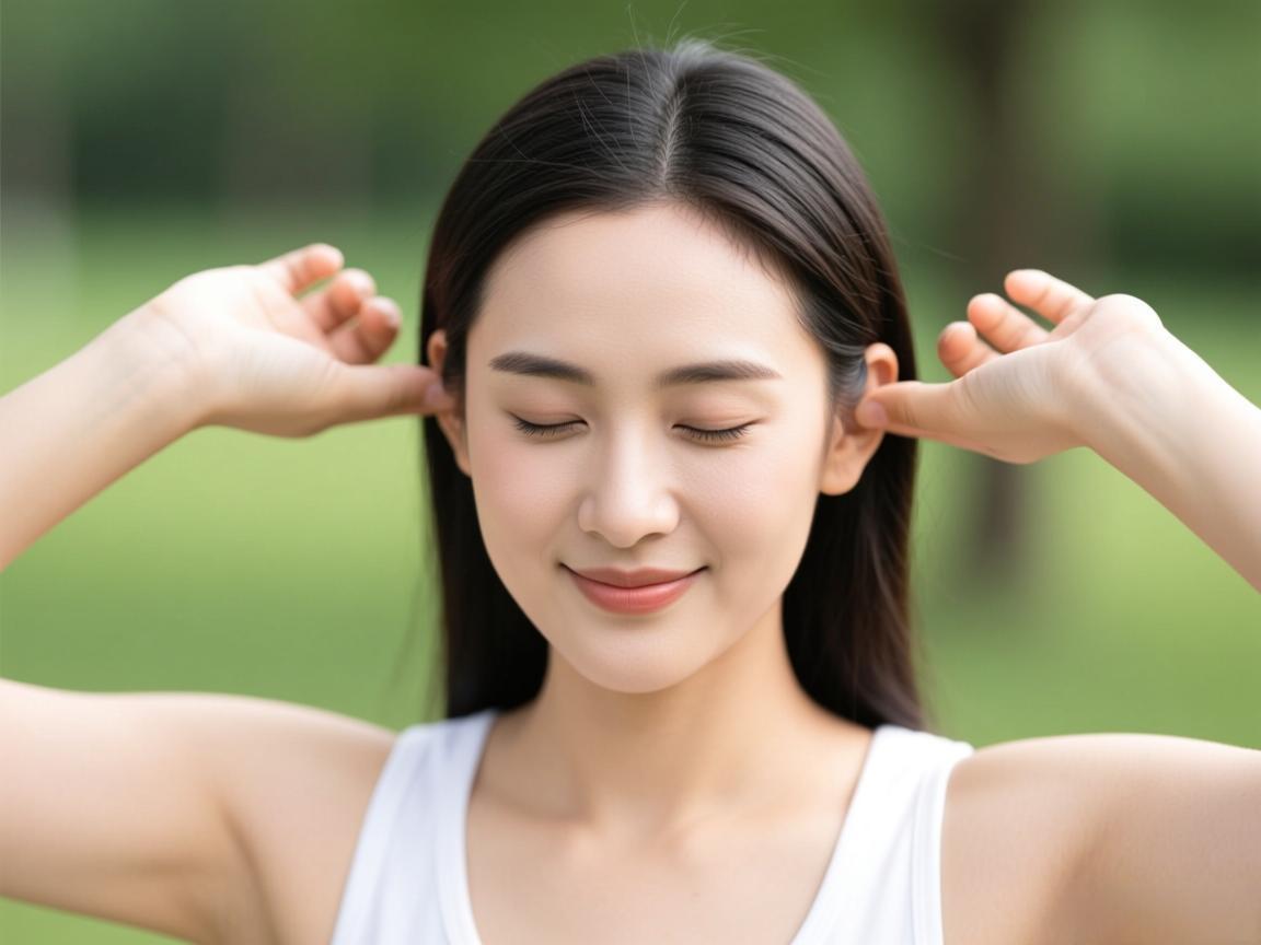 每天5分钟揉耳朵,养生保健效果好