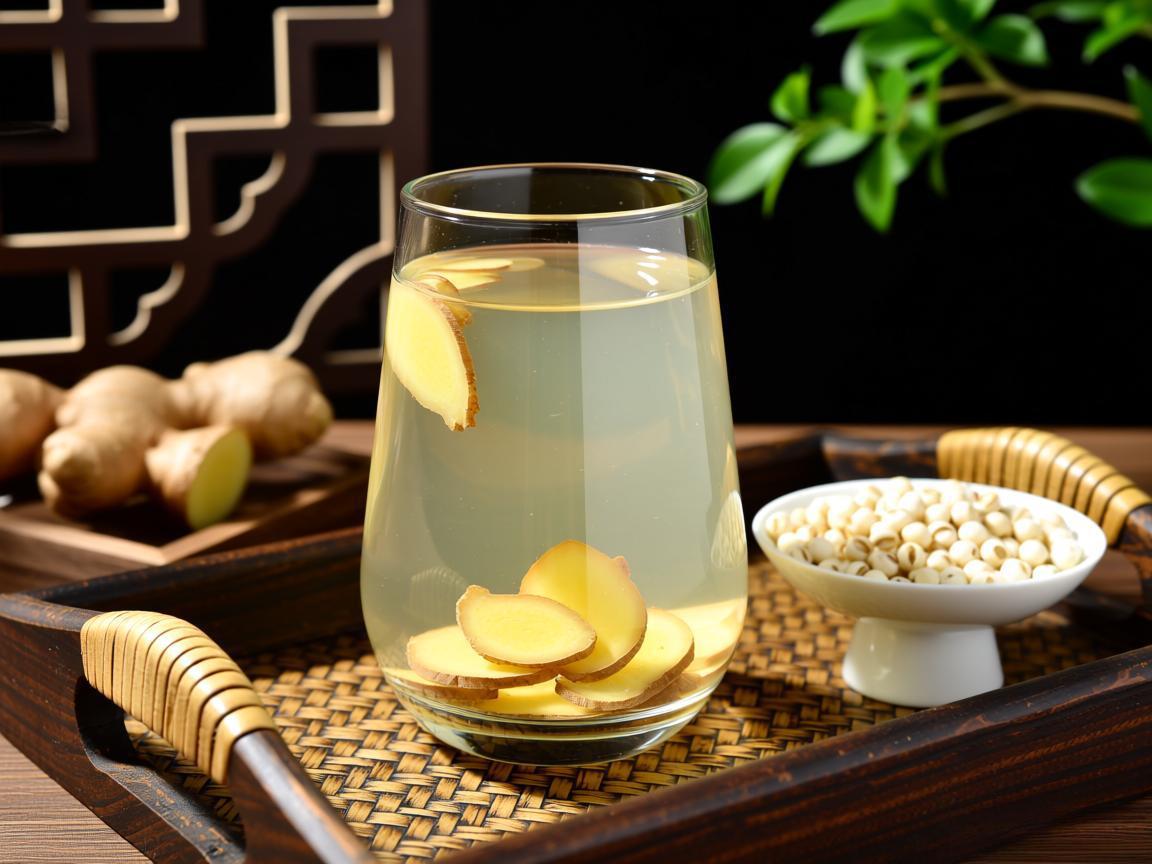 茯苓薏仁姜水健脾祛湿
