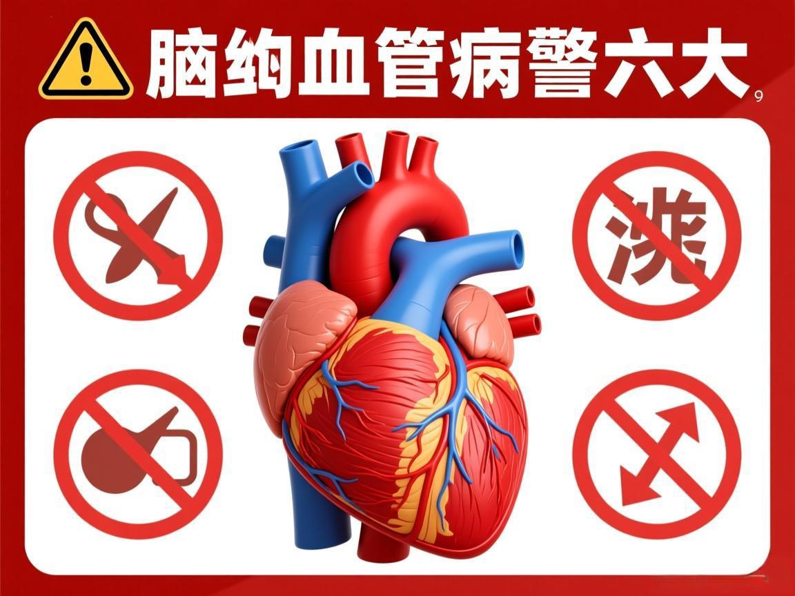心脑血管病六大前兆警示