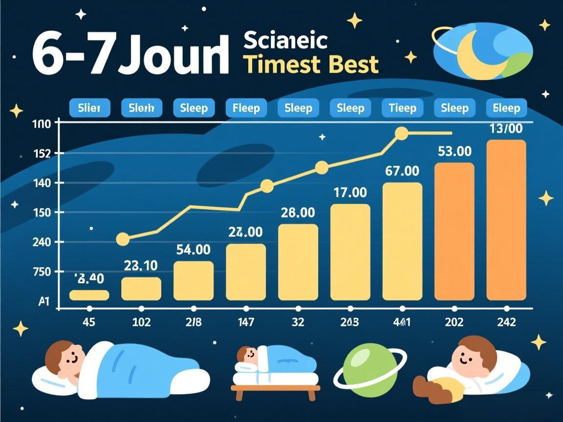科学睡眠时间表：6-7小时最佳