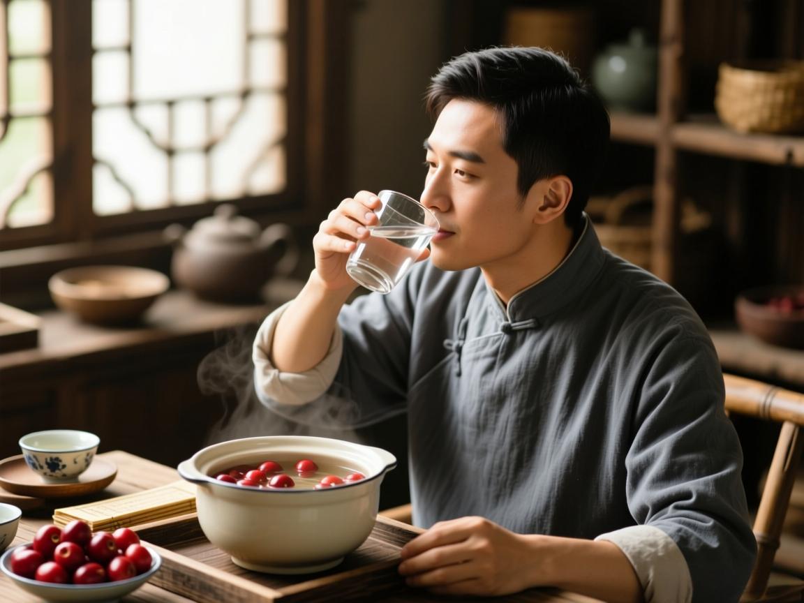 山茱萸煮水喝,男人必备良方