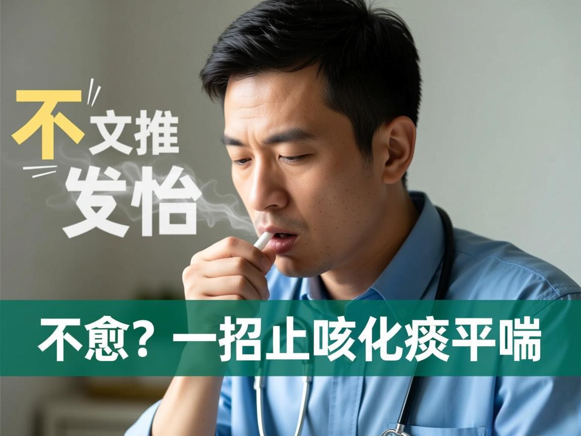 咳嗽久治不愈？一招止咳化痰平喘