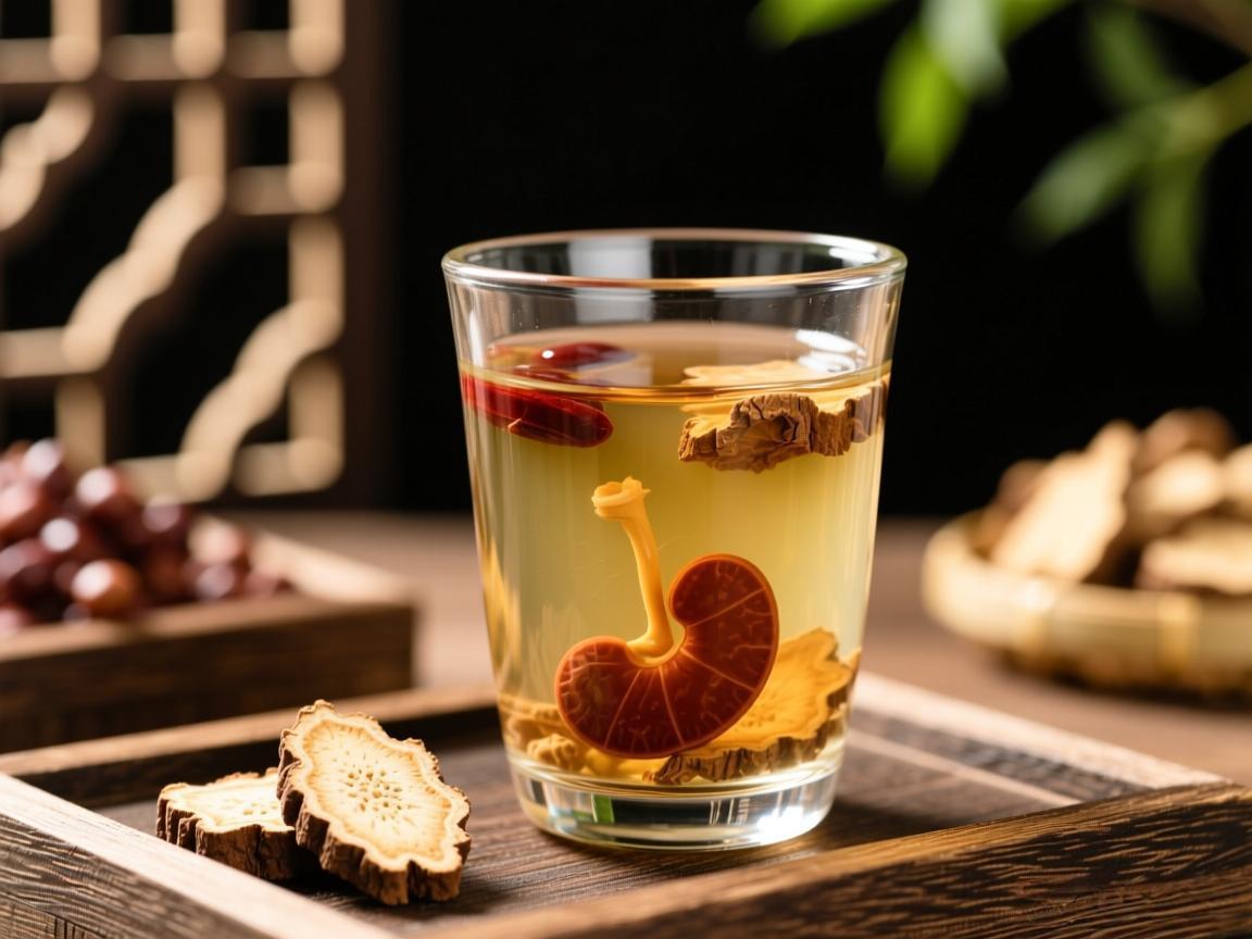 熟地泡水补肾固精好帮手