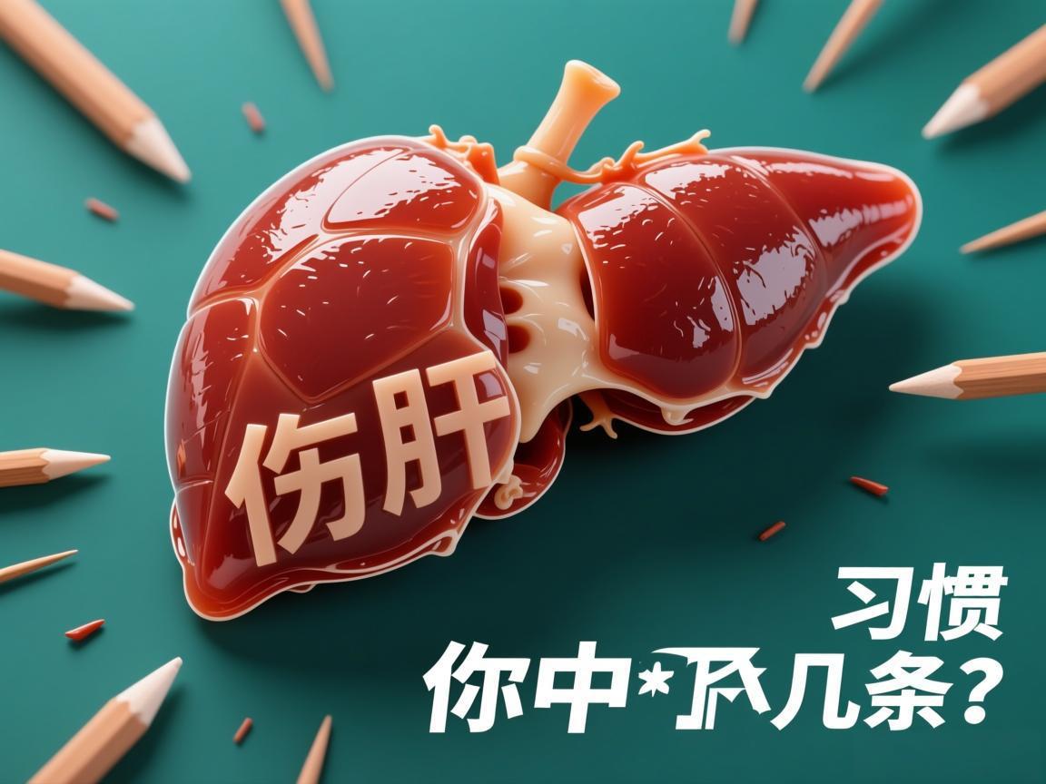4个伤肝习惯,你中了几条?