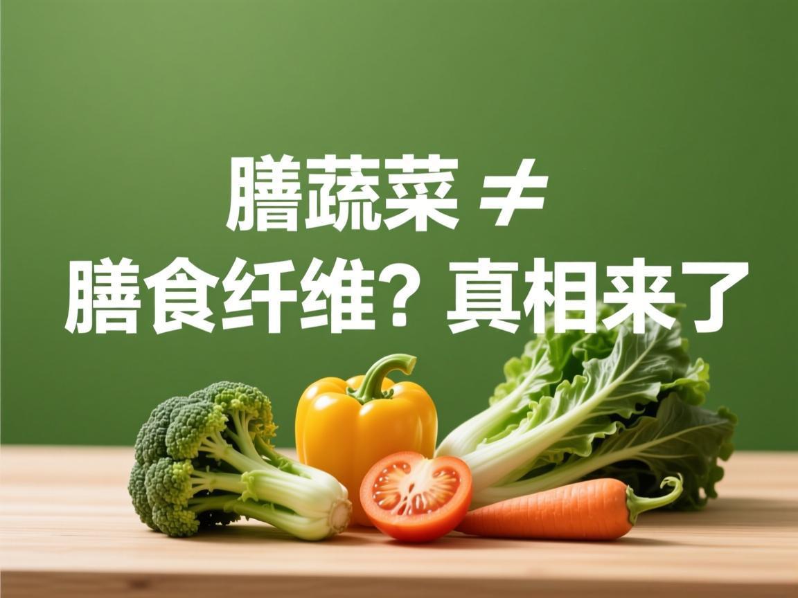 吃蔬菜≠补膳食纤维?真相来了