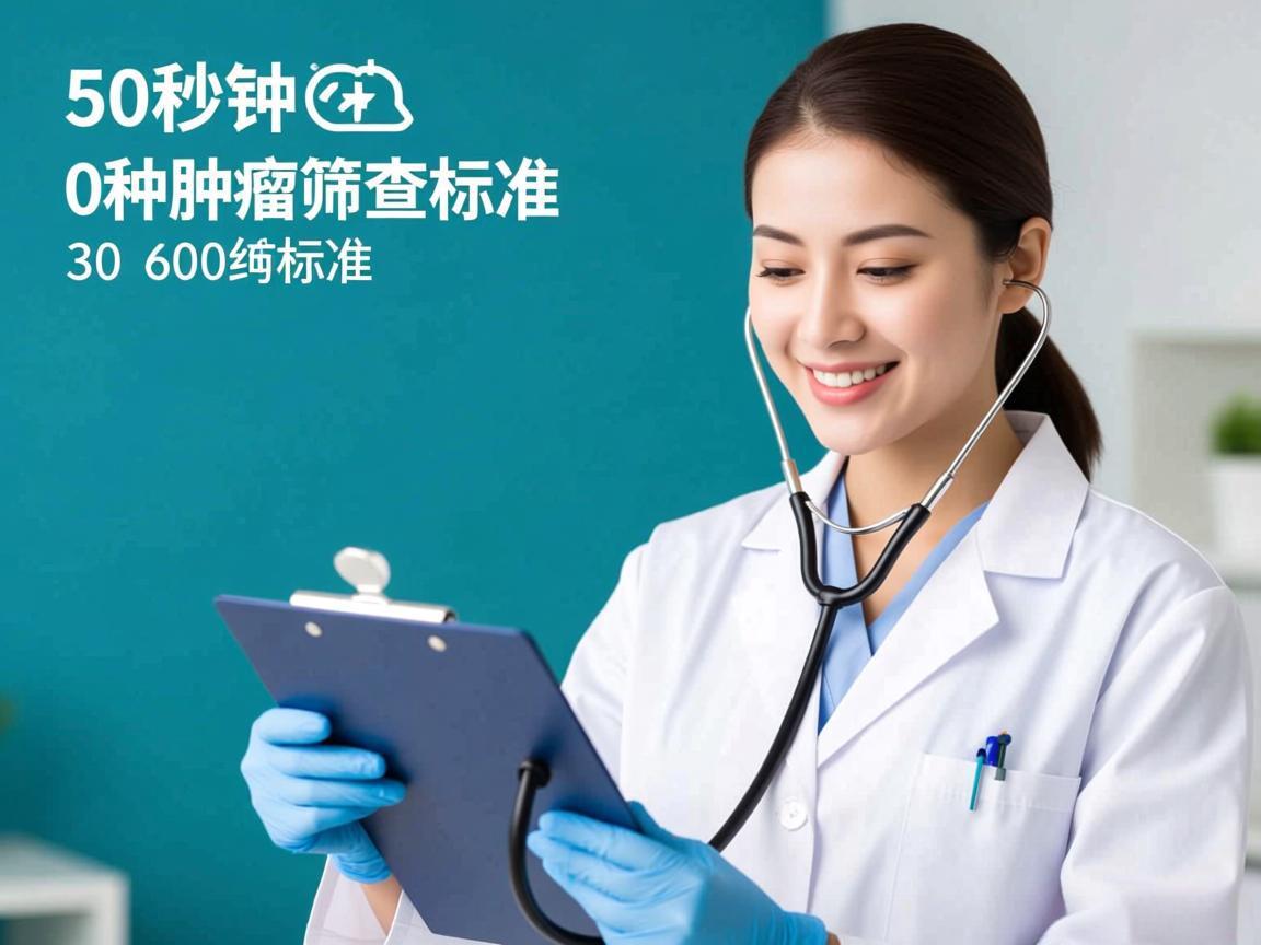 30秒记20种肿瘤筛查标准