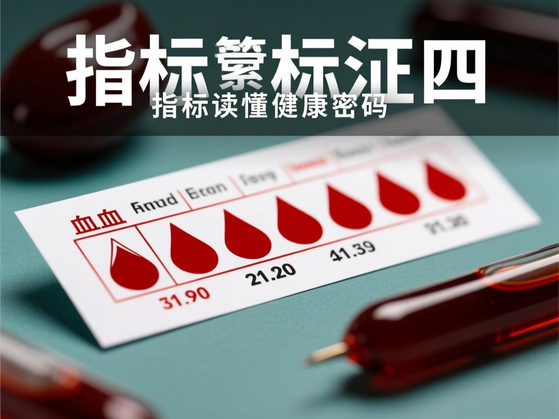 血常规四指标读懂健康密码