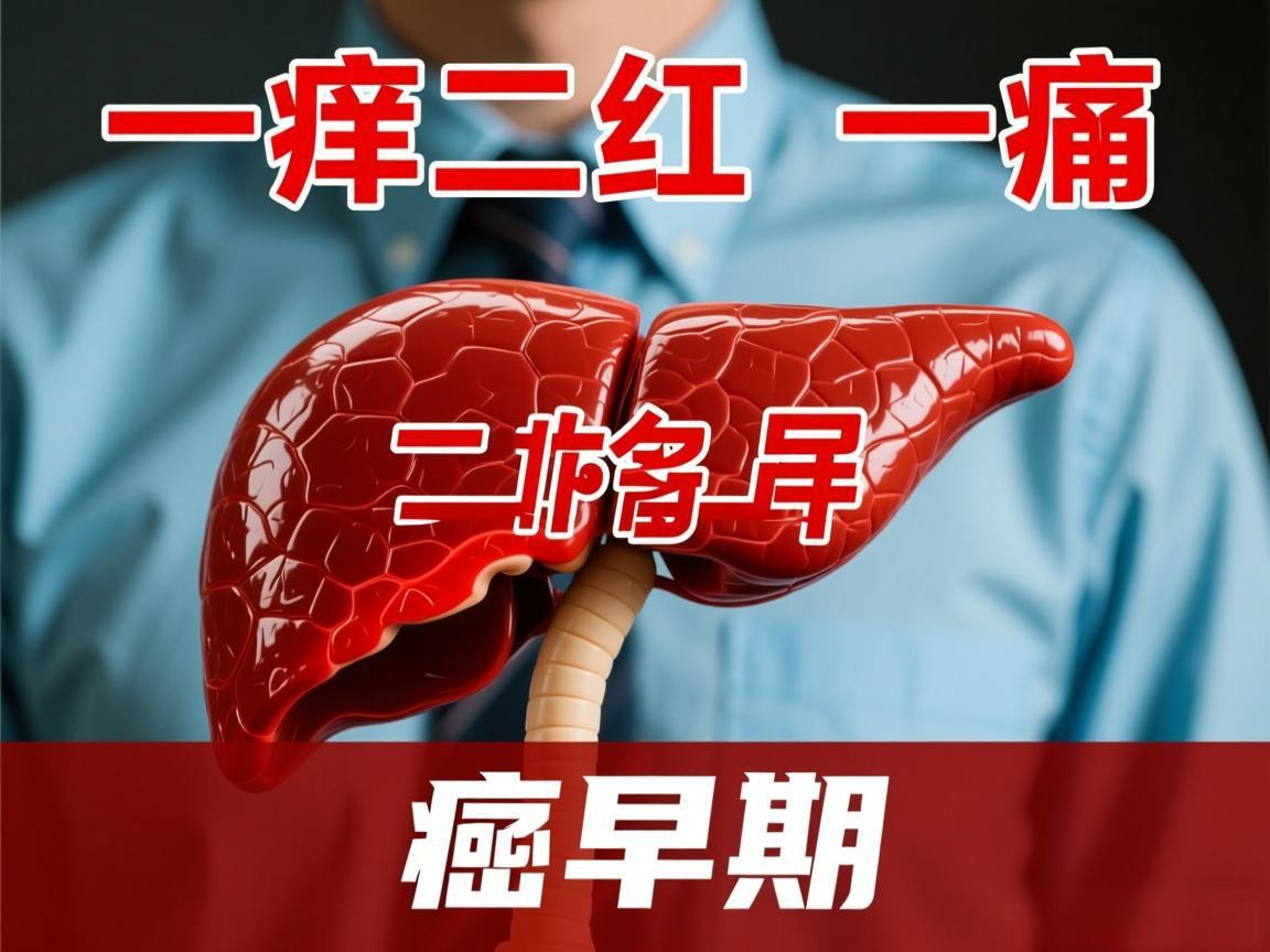 肝癌早期三大信号：一痒二红一痛