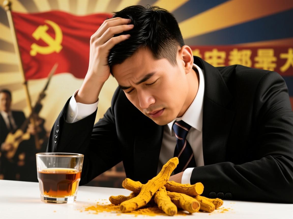 酒后头疼救星姜黄革命