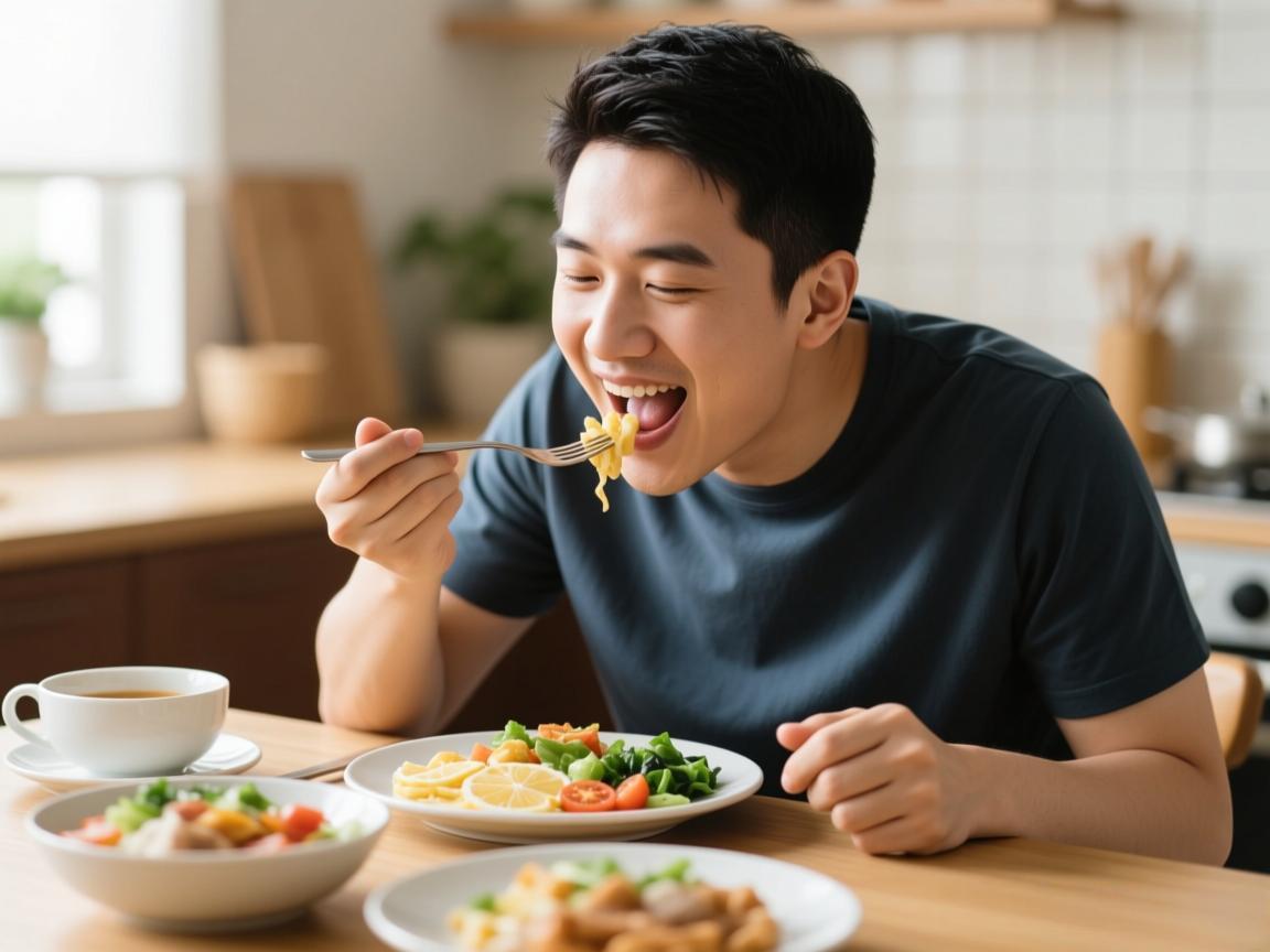 吃饭快慢对健康影响大