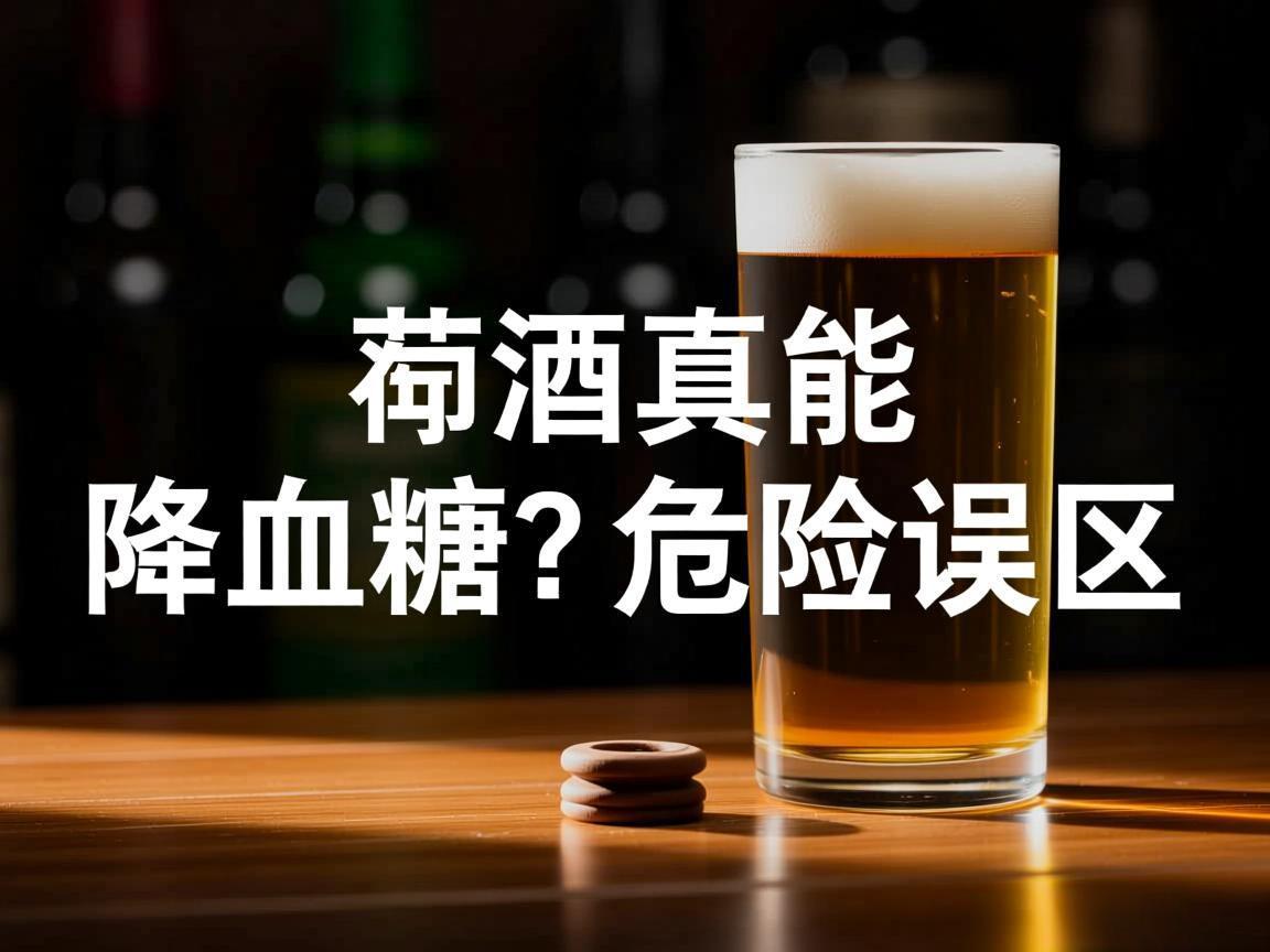 喝酒真能降血糖?危险误区