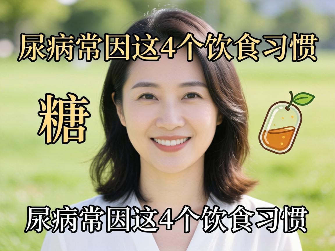 中青年糖尿病常因这4个饮食习惯