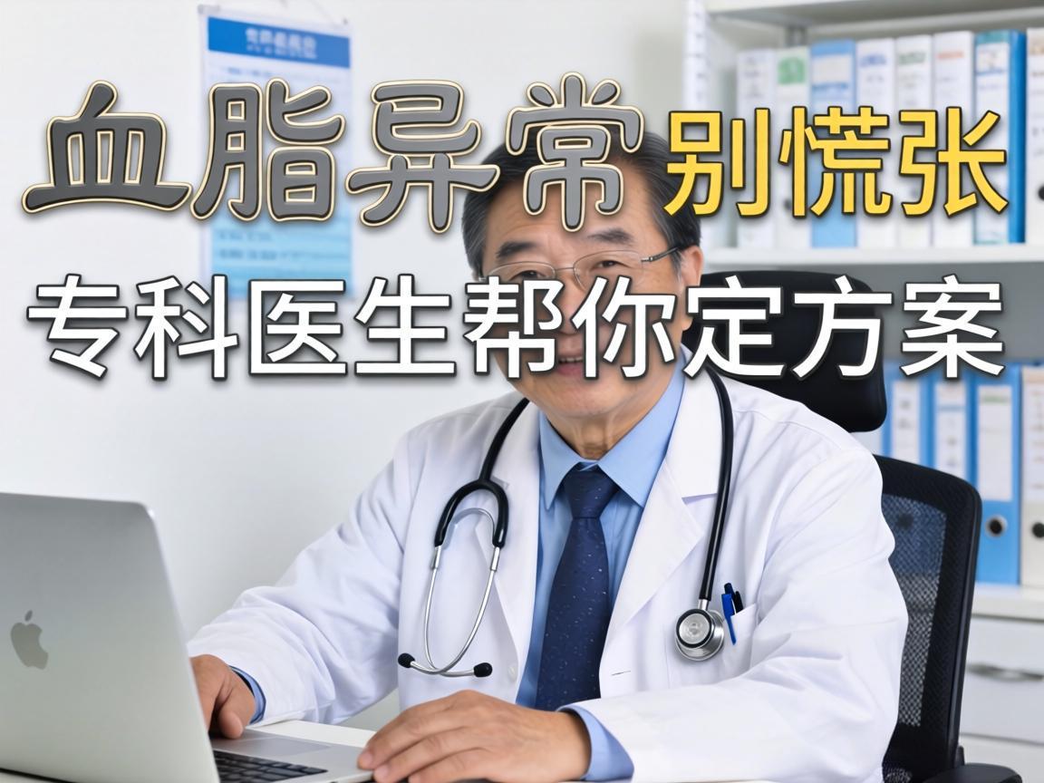 血脂异常别慌张，专科医生帮你定方案
