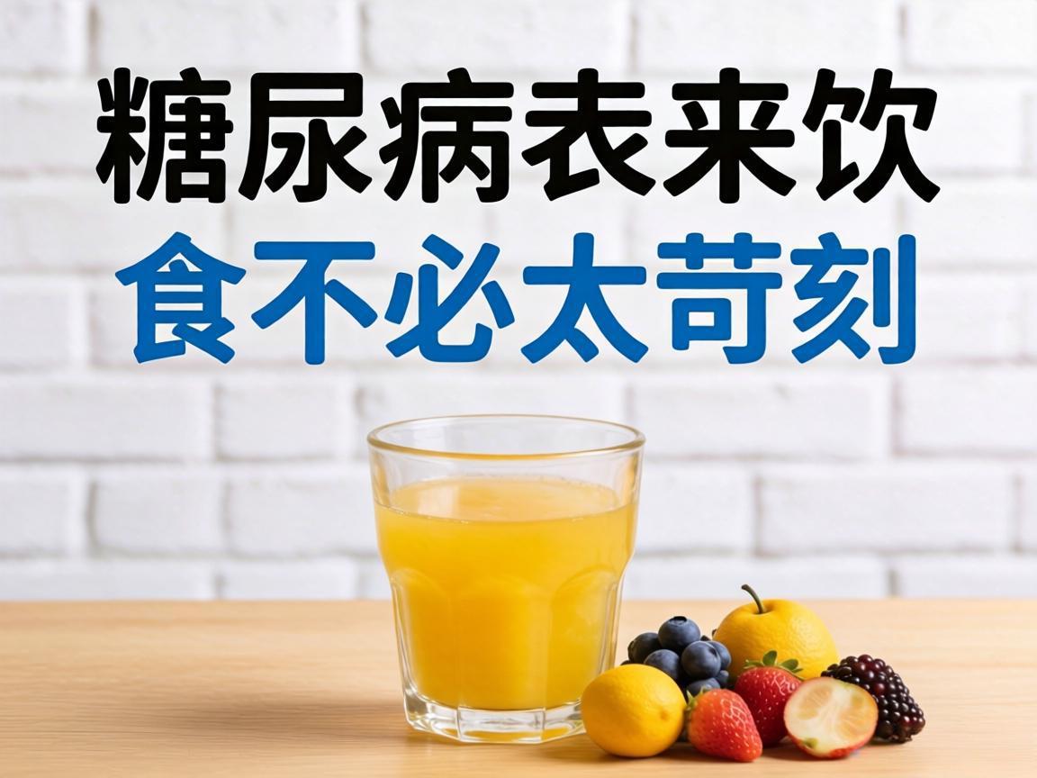 糖尿病饮食不必太苛刻