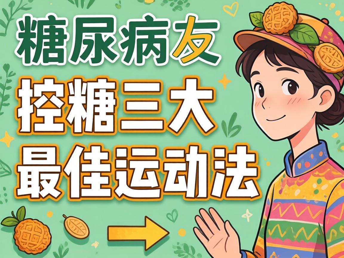 糖尿病友控糖三大最佳运动法