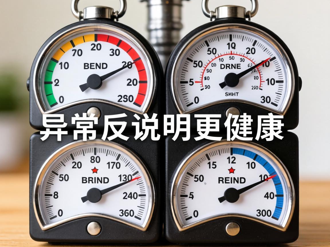 4个指标异常反说明更健康