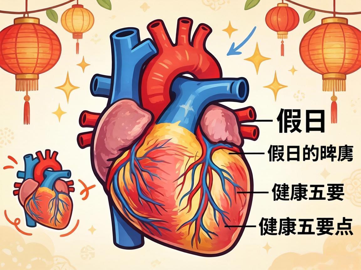 春节假期心脏健康五要点