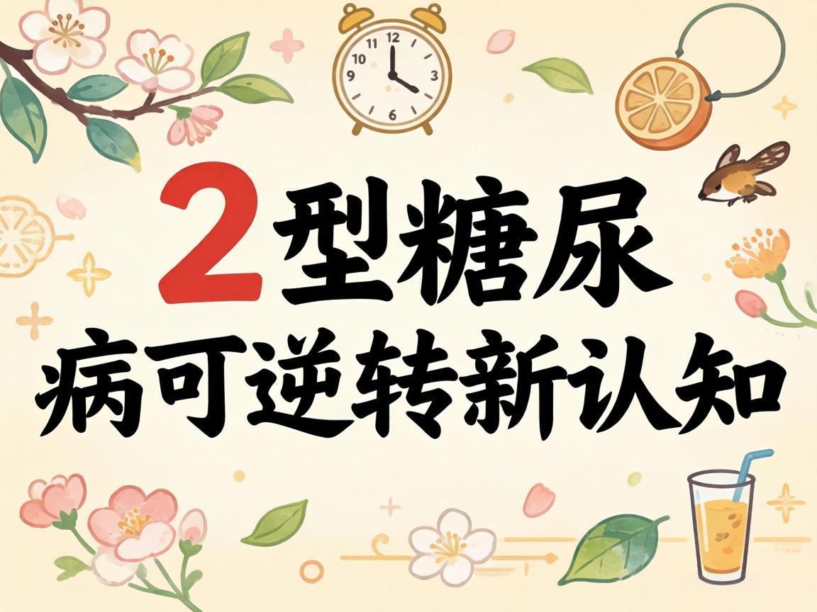 2型糖尿病可逆转新认知