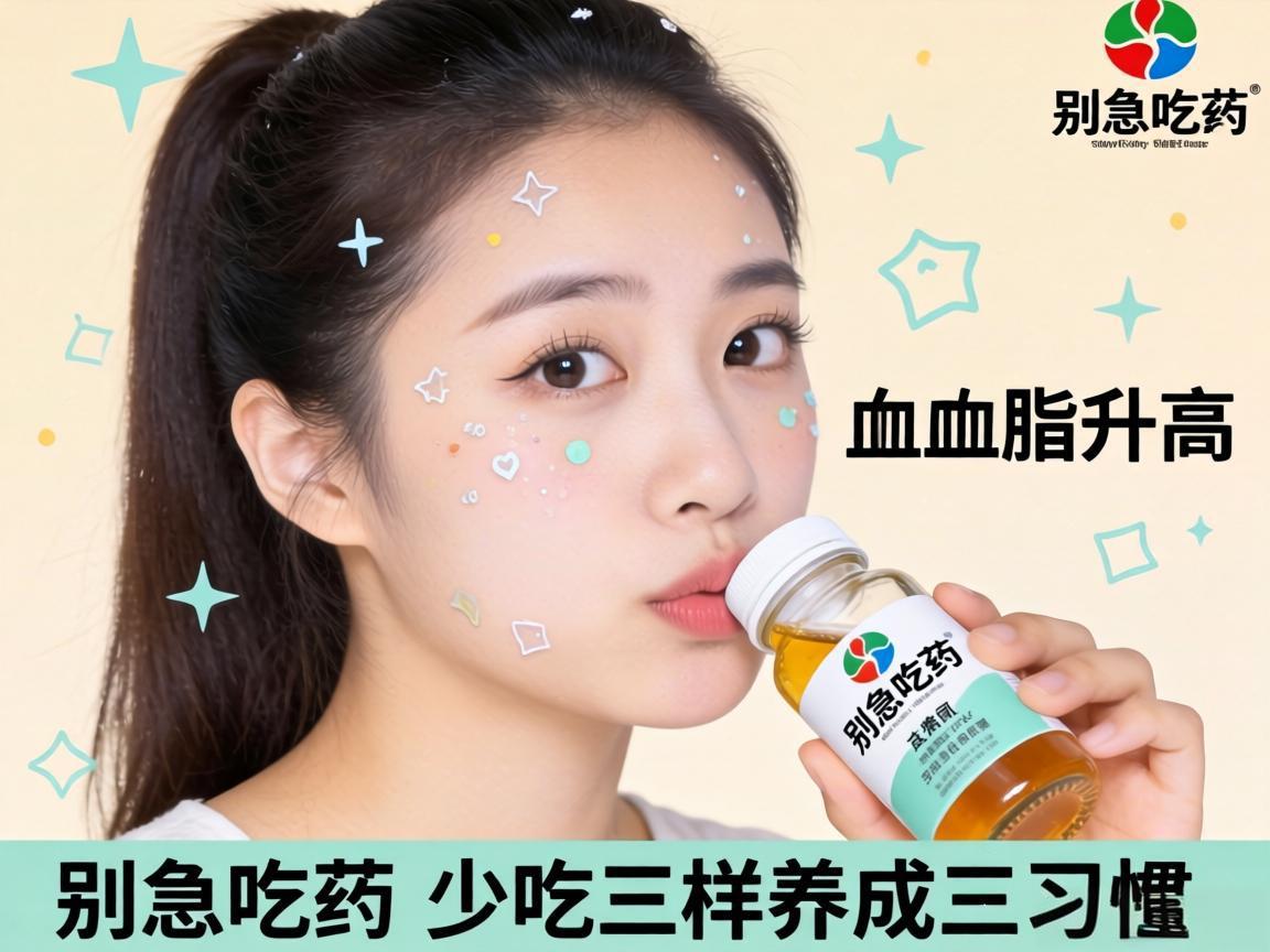 血脂升高别急吃药,少吃三样养成三习惯