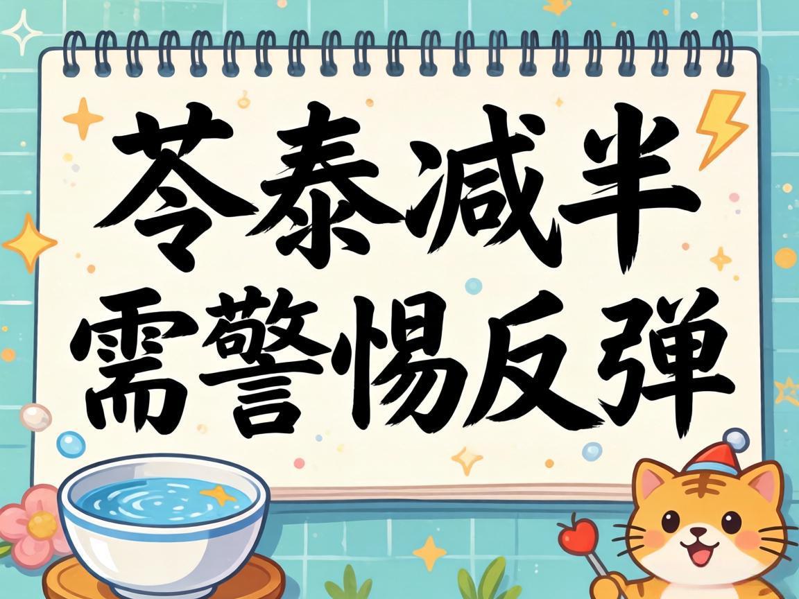 他汀减半需警惕反弹