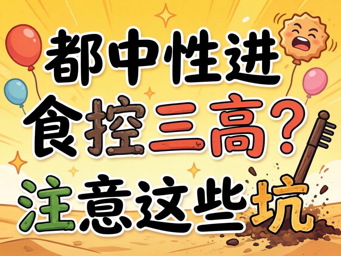 间歇性进食控三高？注意这些坑
