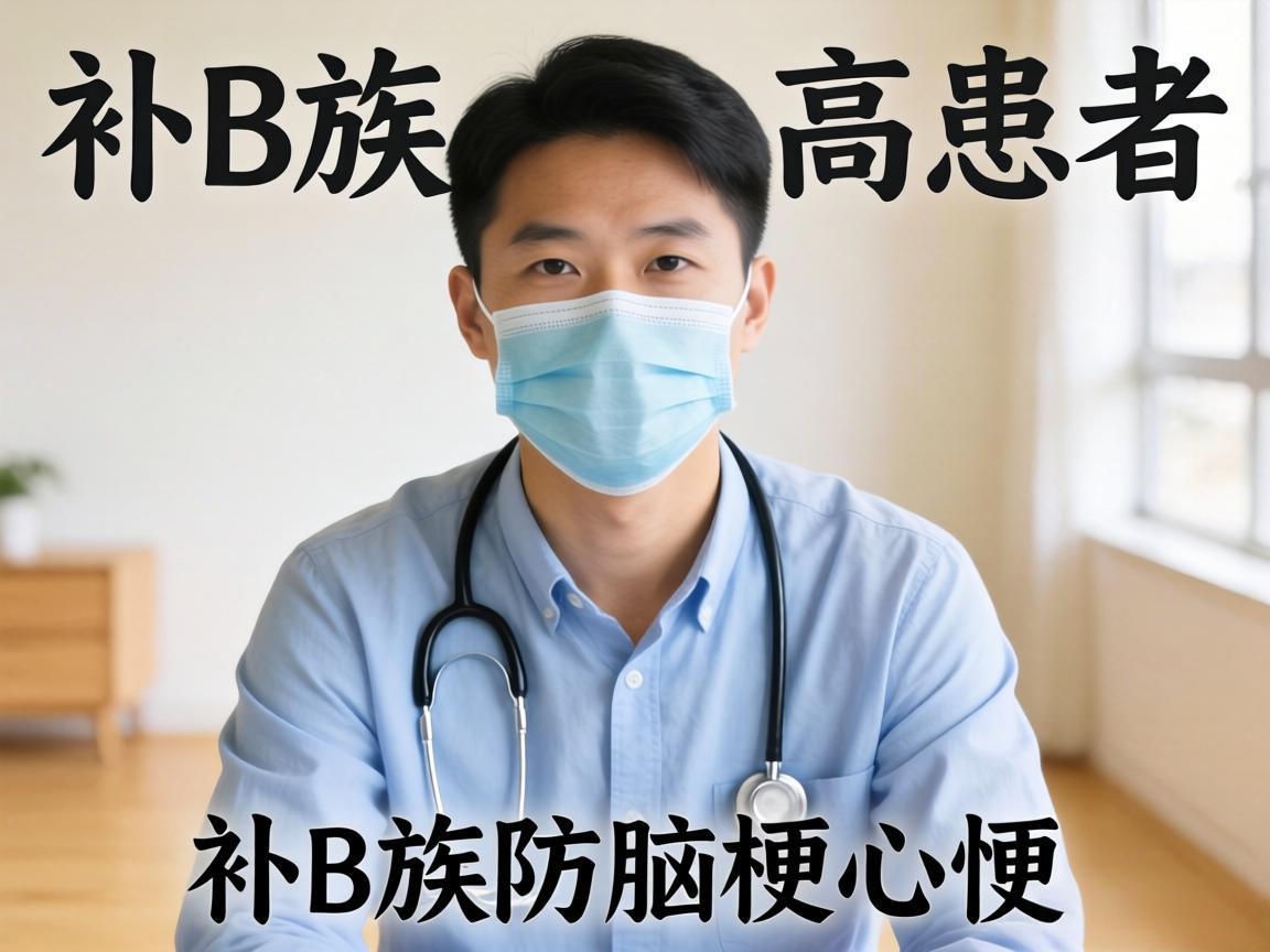 三高患者补B族防脑梗心梗