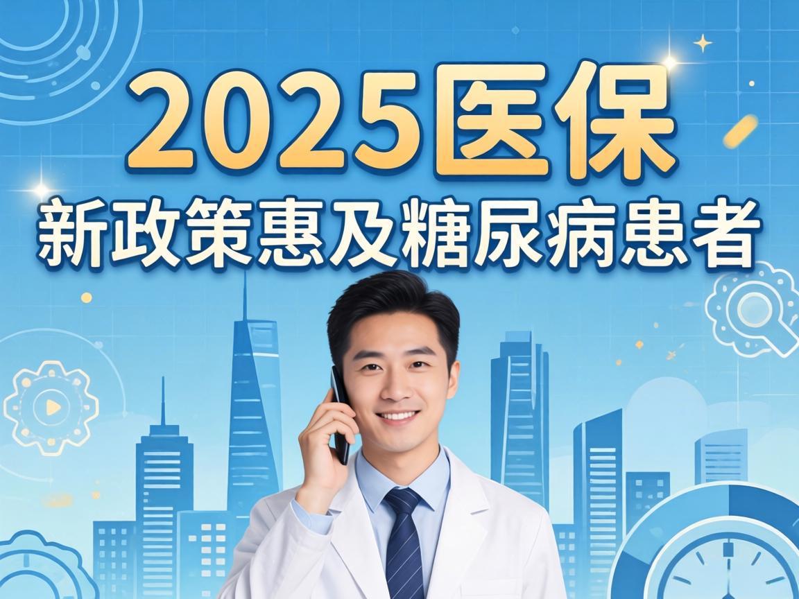2025医保新政策惠及糖尿病患者