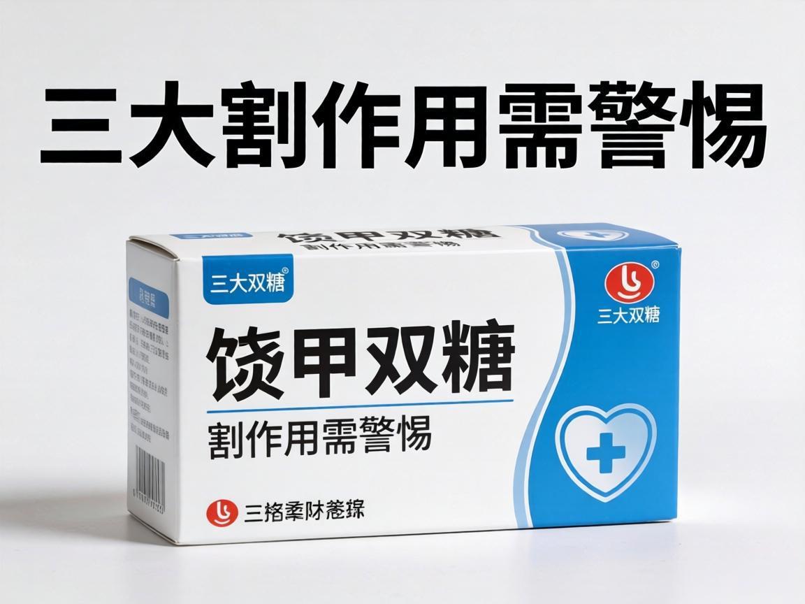 二甲双胍三大副作用需警惕