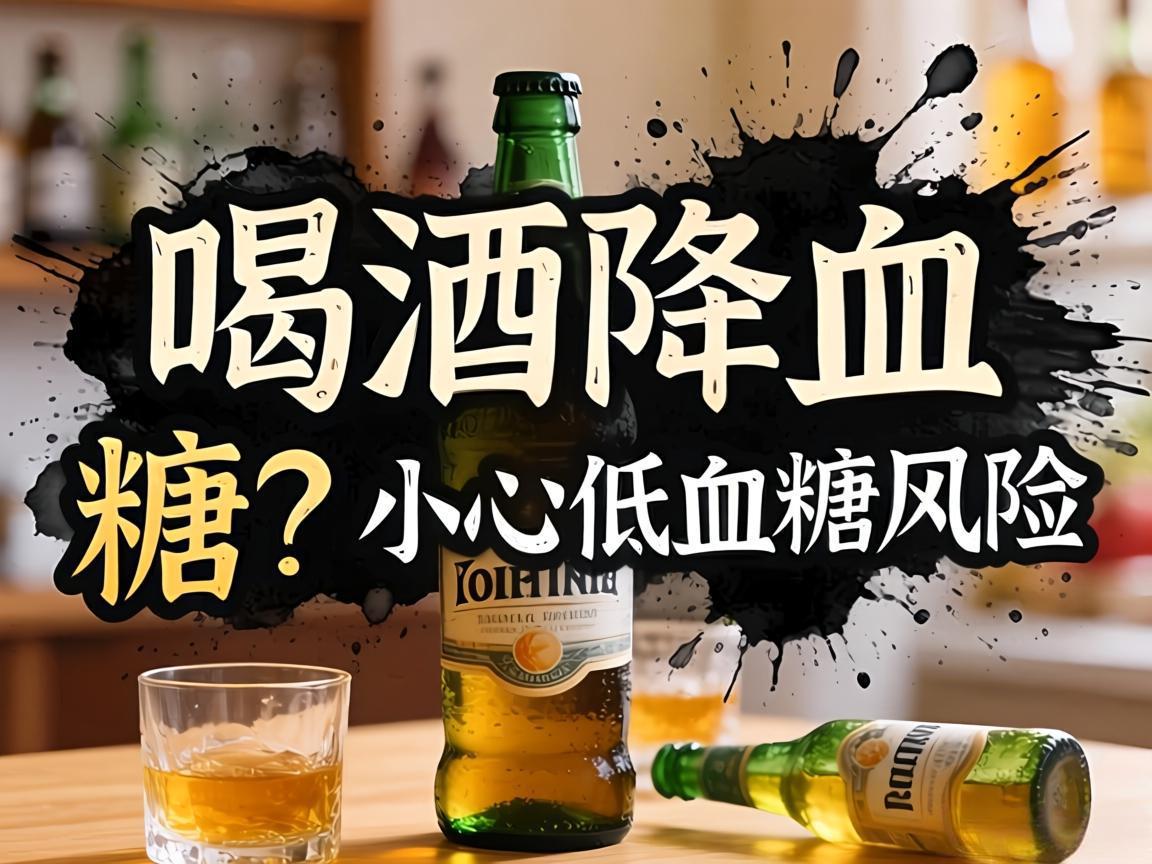 喝酒降血糖？小心低血糖风险
