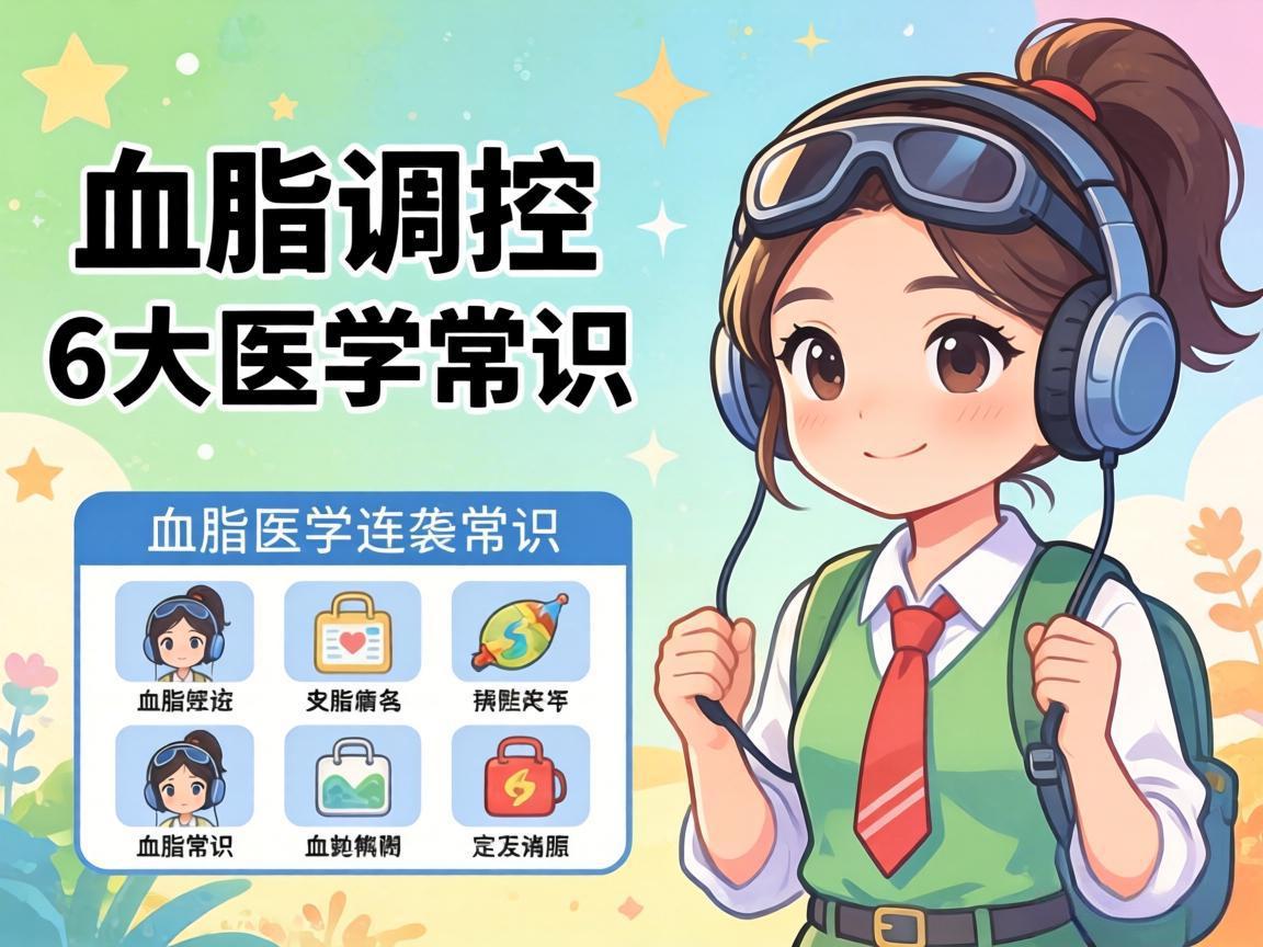 血脂调控6大医学常识