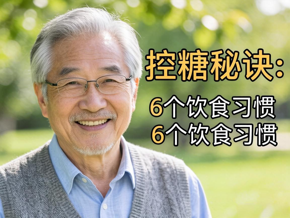 张老先生控糖秘诀：6个饮食习惯