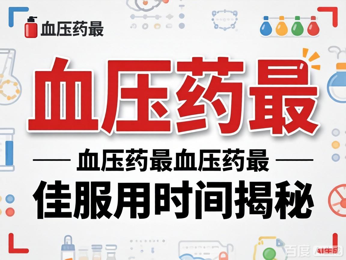 降压药最佳服用时间揭秘
